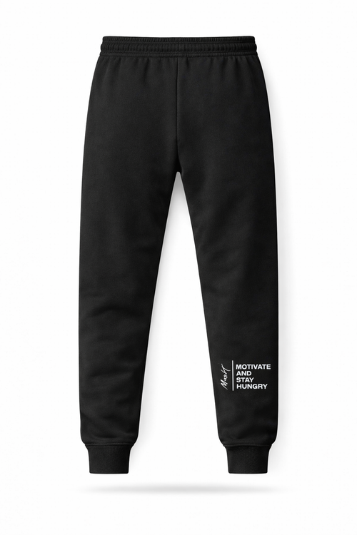 MASH Signature Joggers (Black)