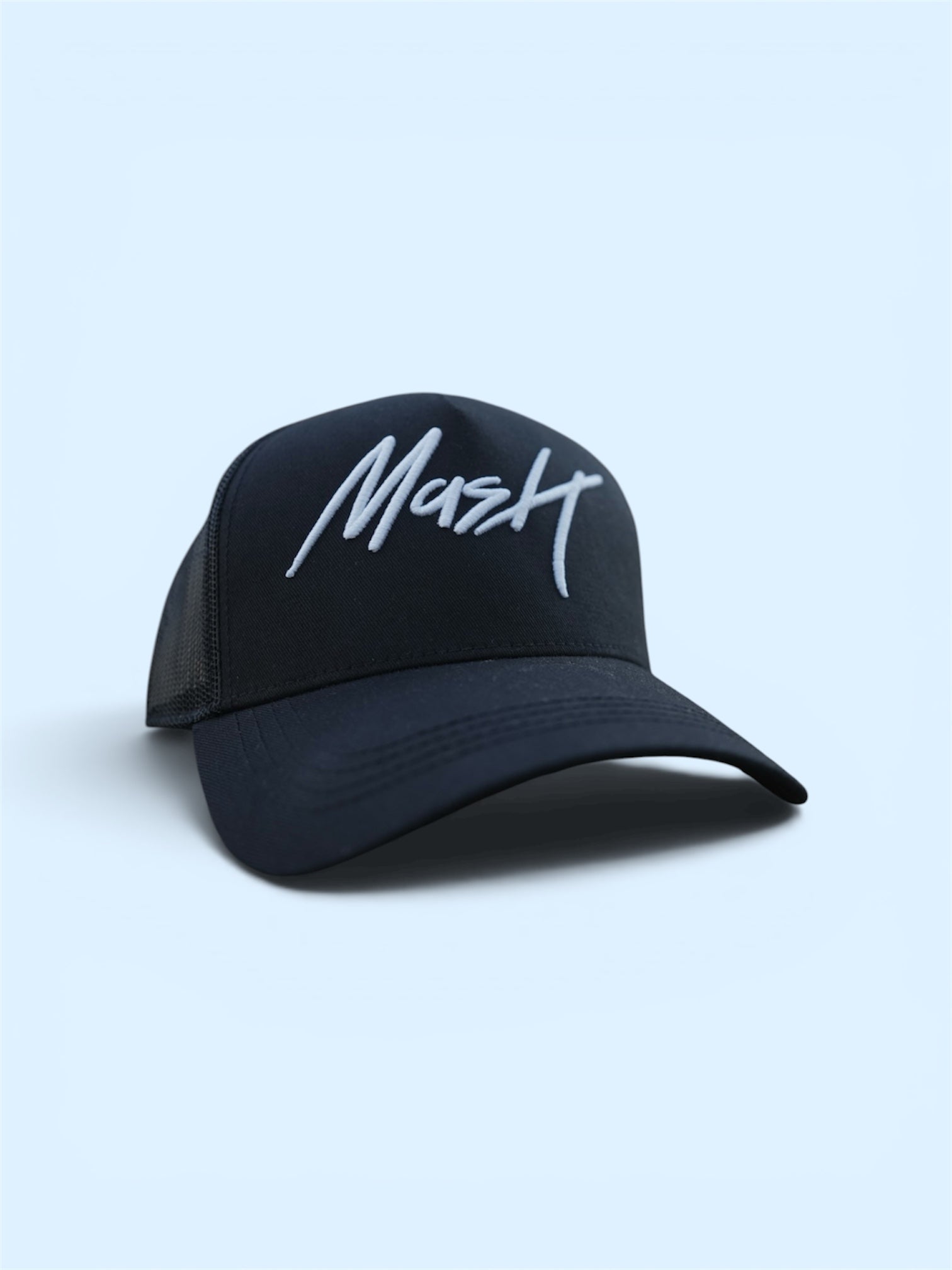 Signature Trucker Cap — Black